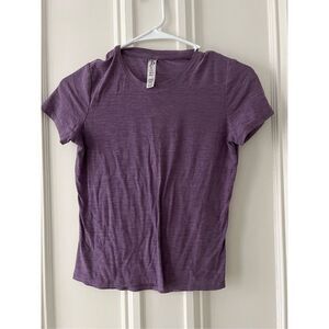 Kyodan girl’s purple heather athletic t-shirt 10-12